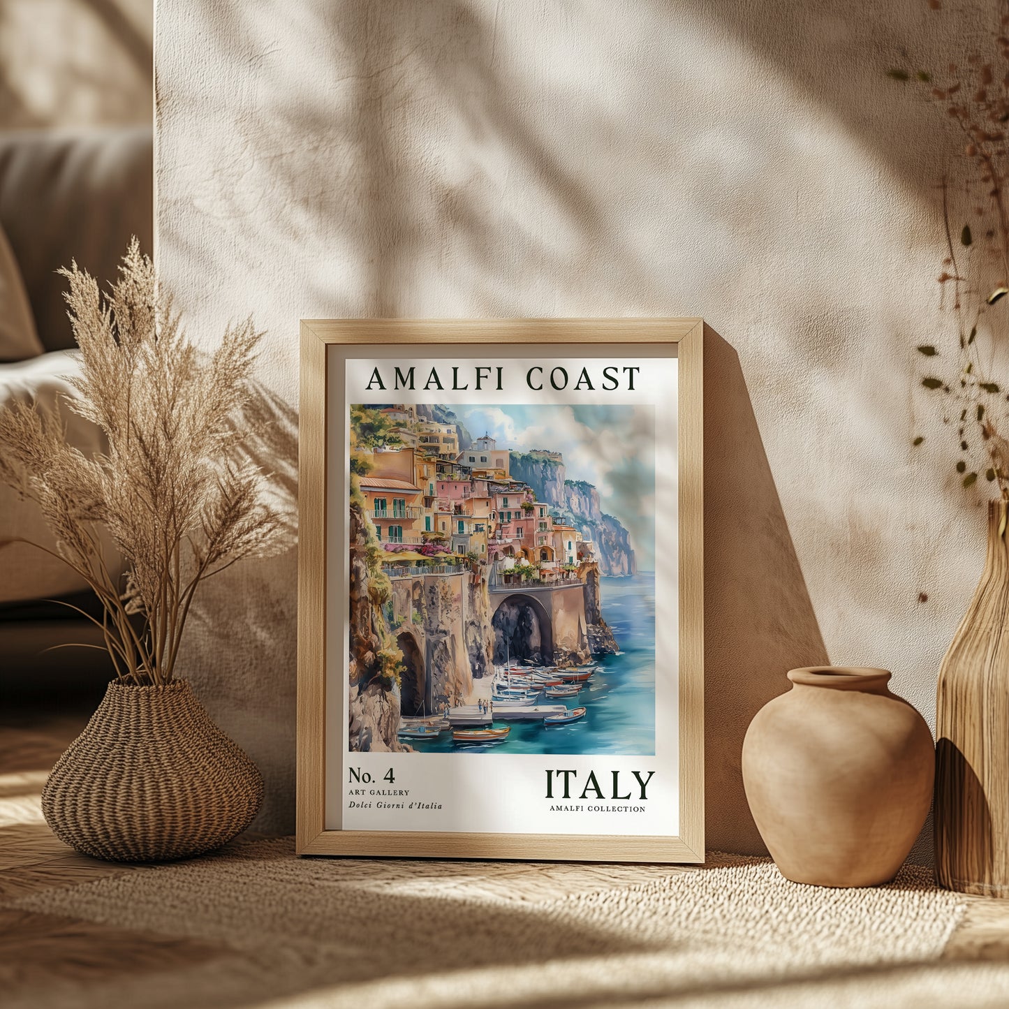 Amalfi Collection No.4 - Dolci Giorni d’Italia Print