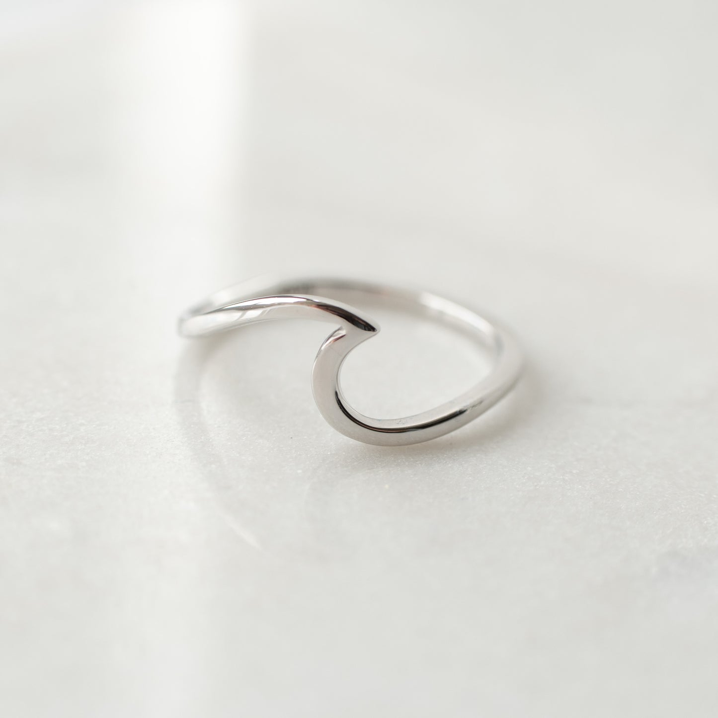 Sterling Silver Wave Ring