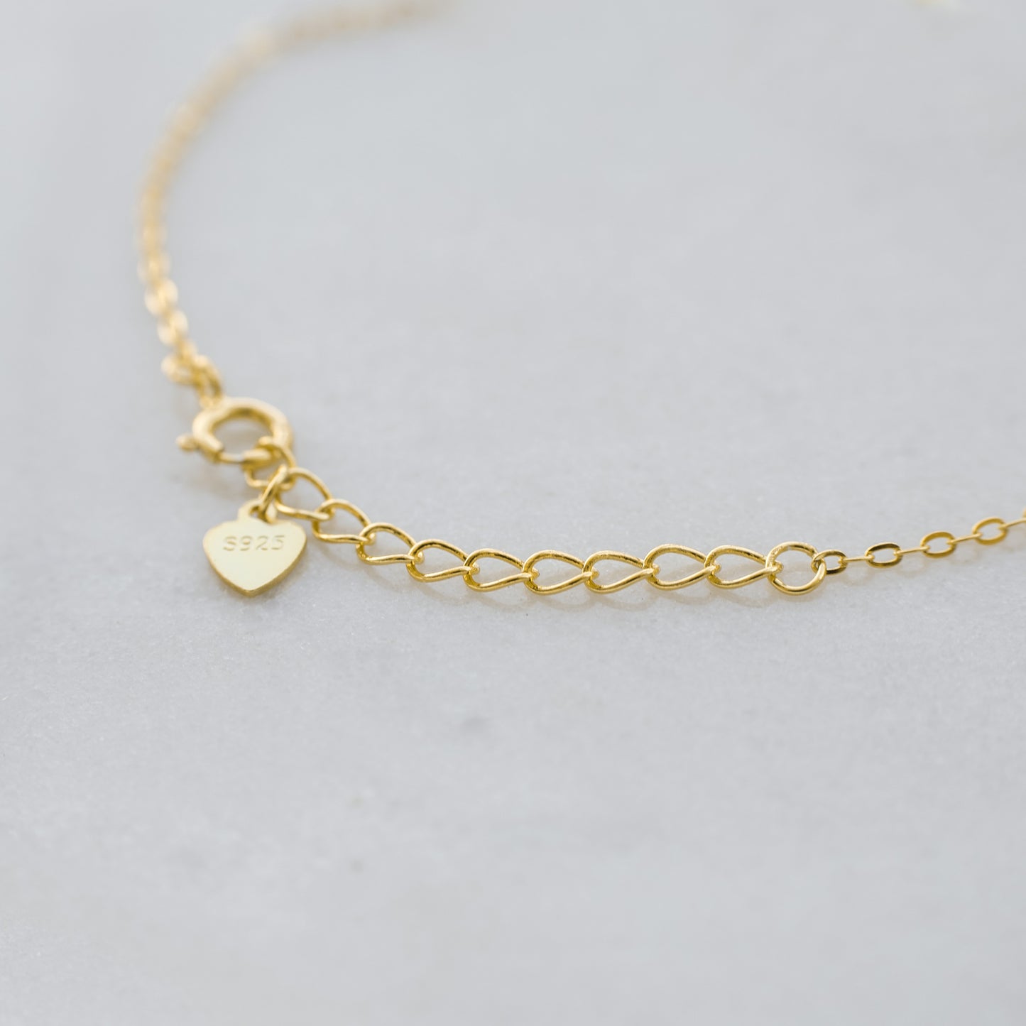 Dainty Gold Sparkling Cubic Zirconia Bracelet