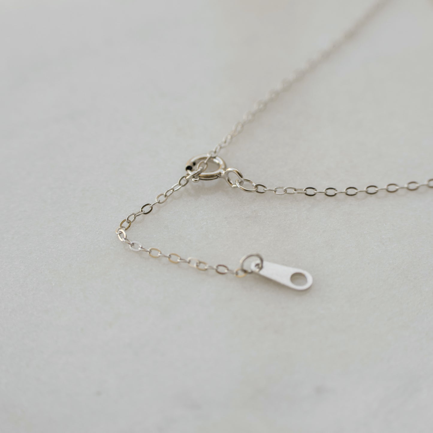 Tiny Silver Gingerbread Man Necklace