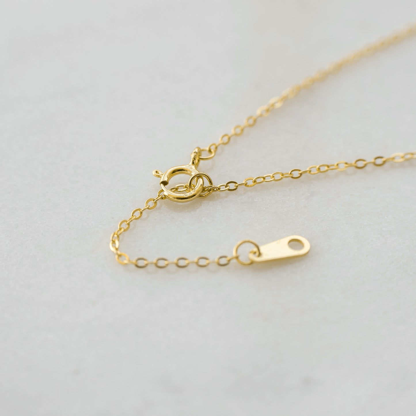 Tiny Gold Gingerbread Man Necklace