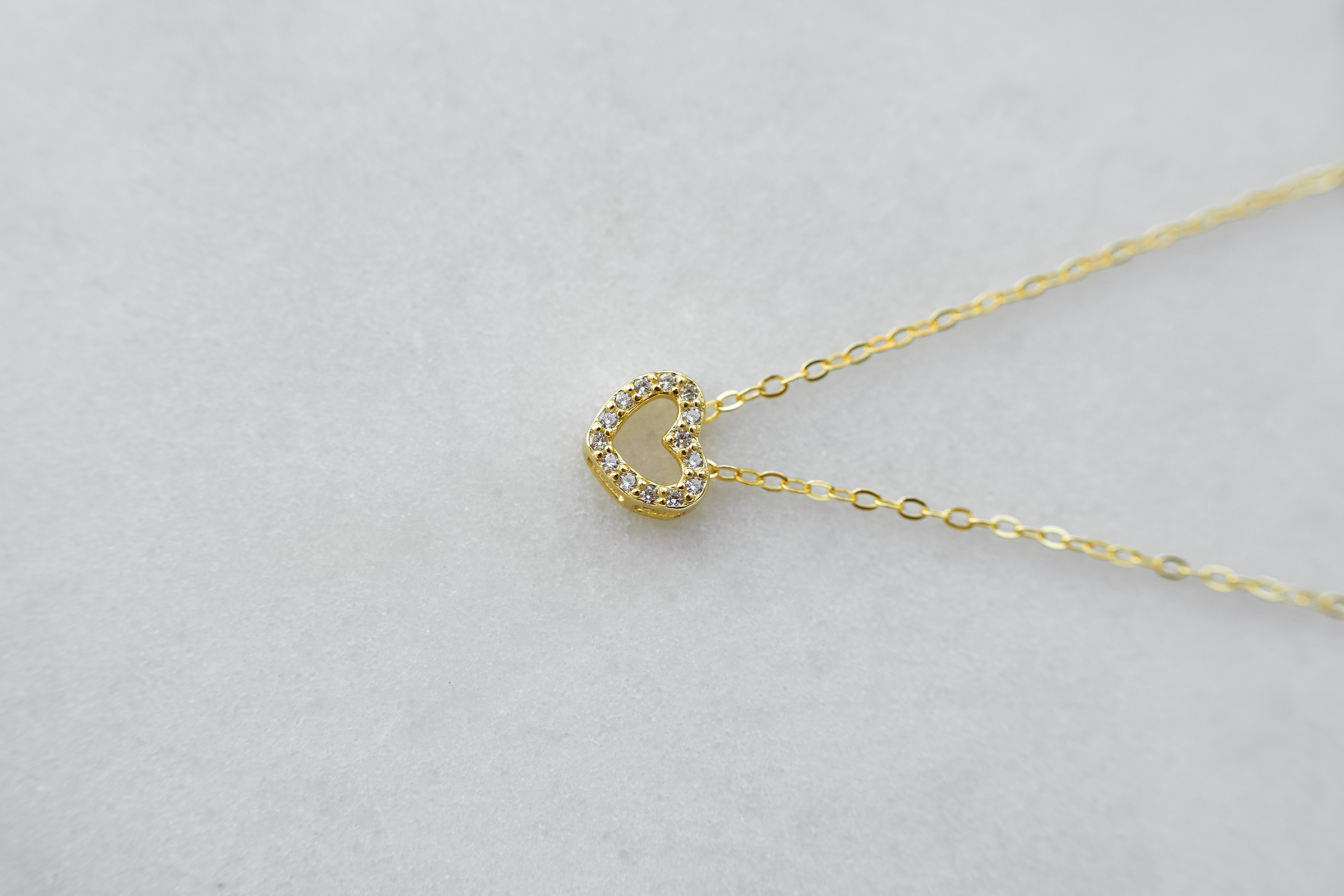 Simple dainty sale gold necklace