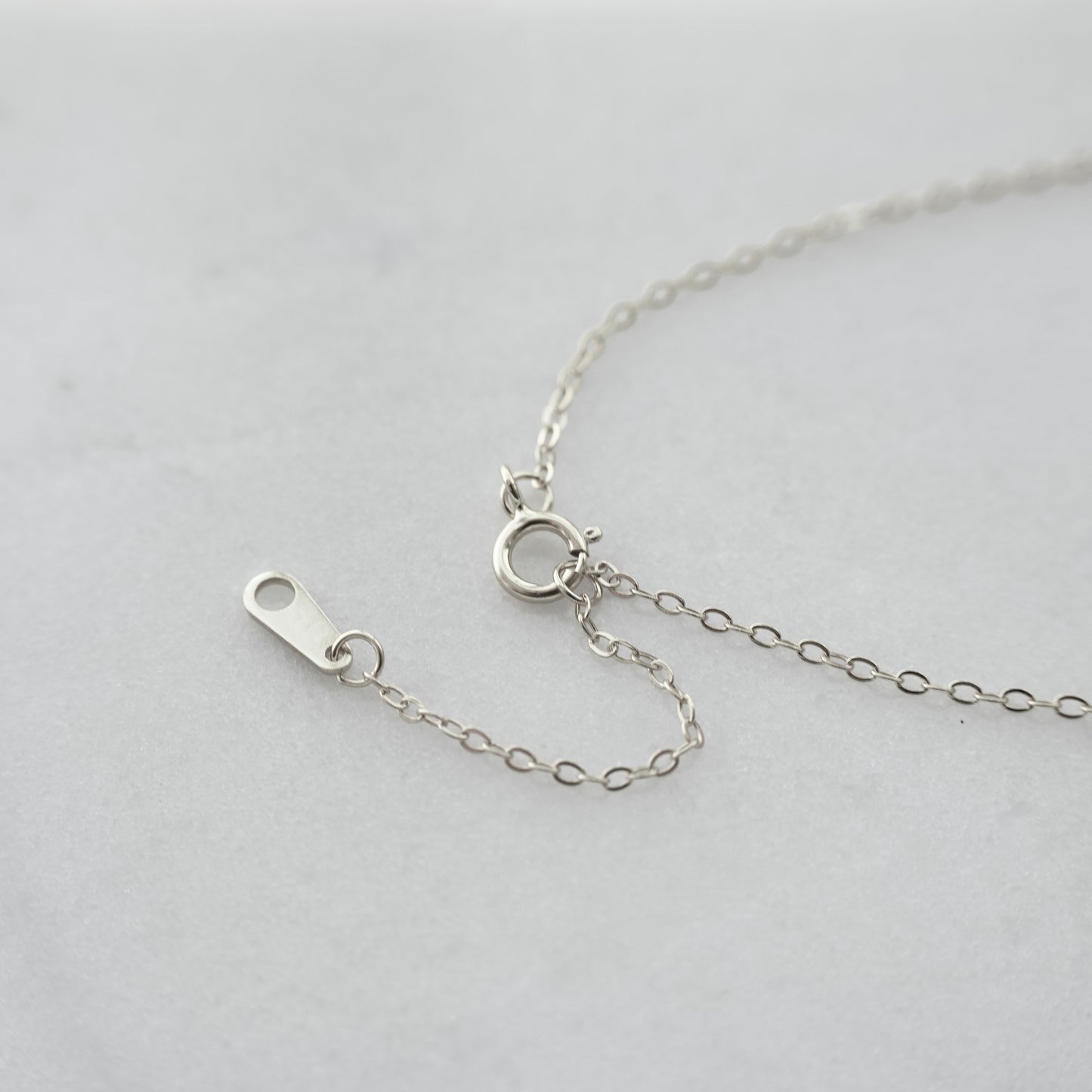 Dainty Silver Heart Necklace