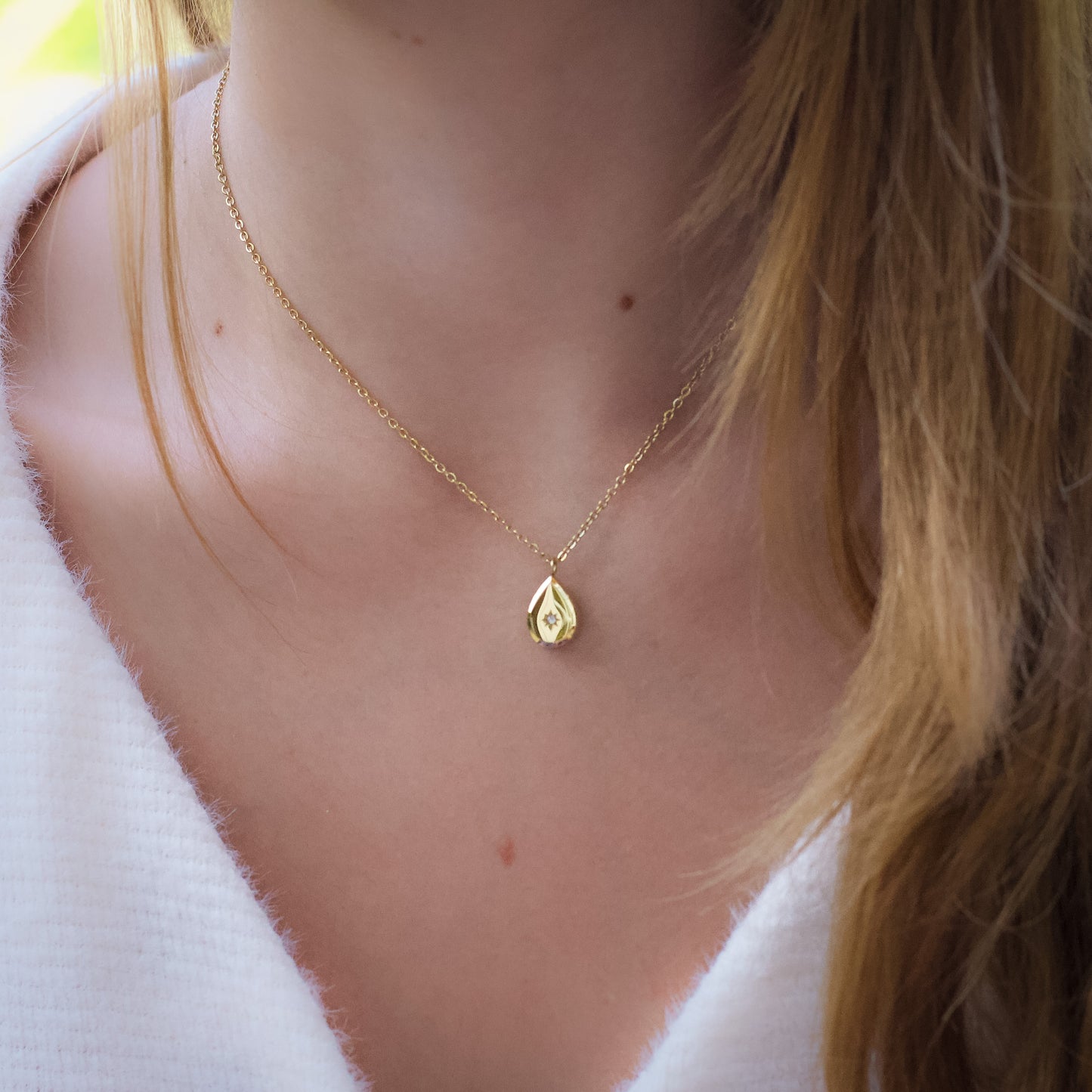 Waterdrop Pendant Necklace