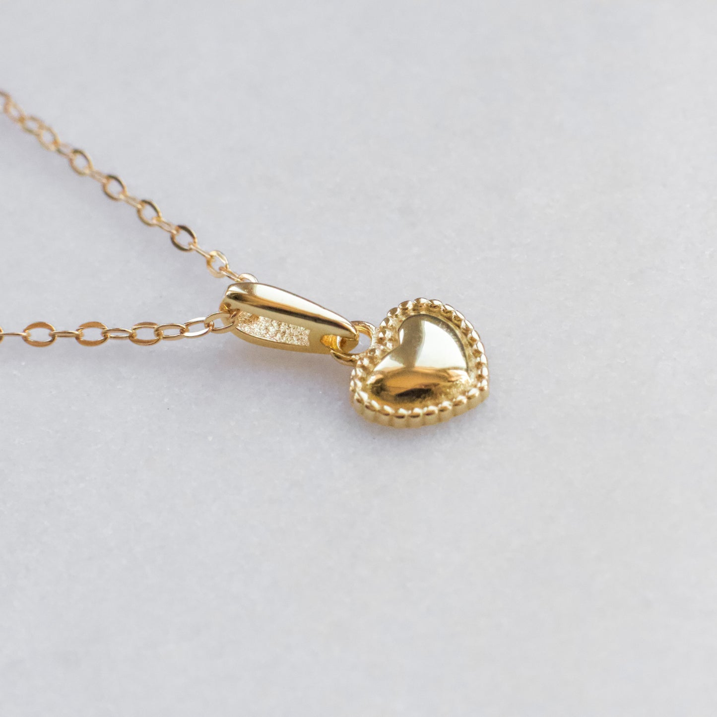 Tiny Heart Pendant Necklace