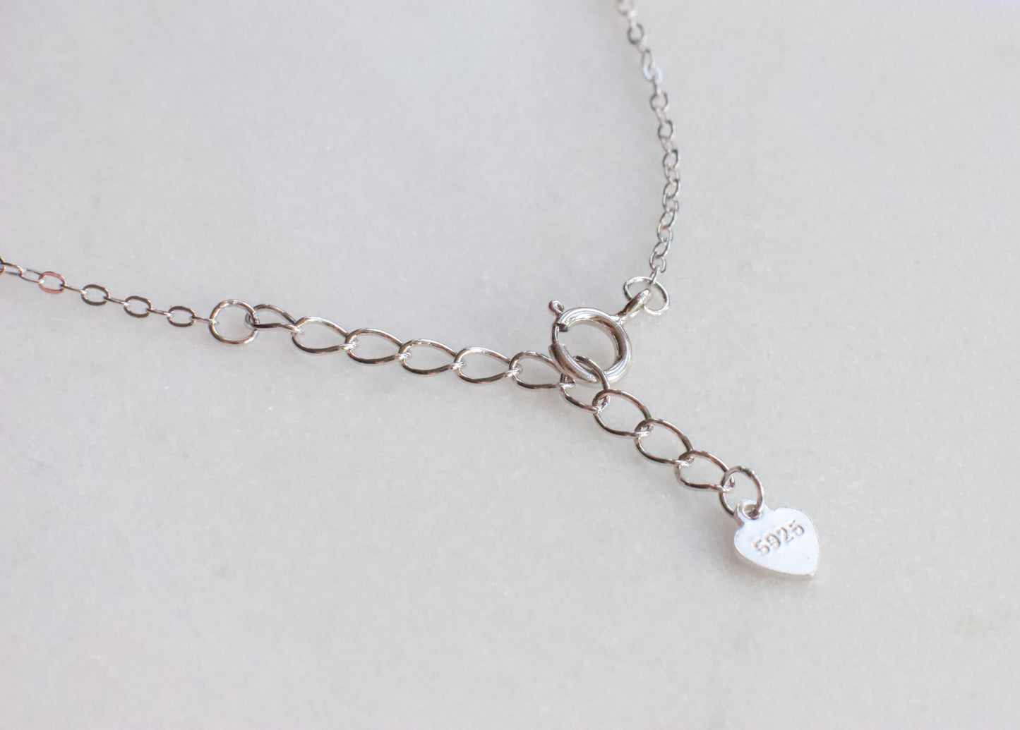 Dainty Silver Heart Bracelet