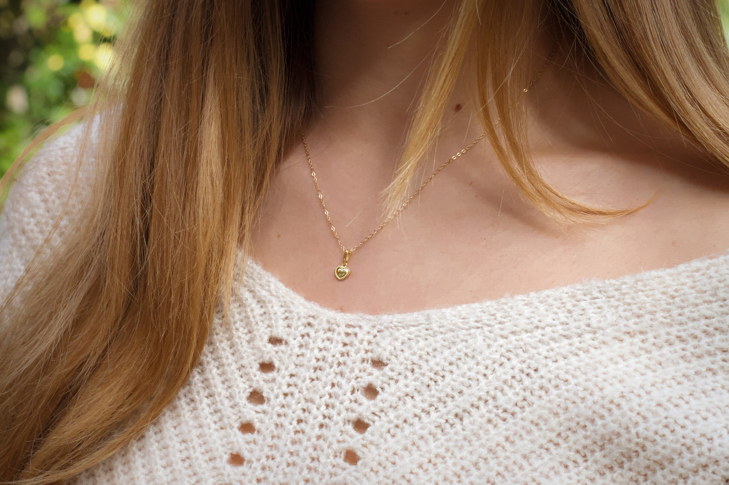 Tiny Heart Pendant Necklace