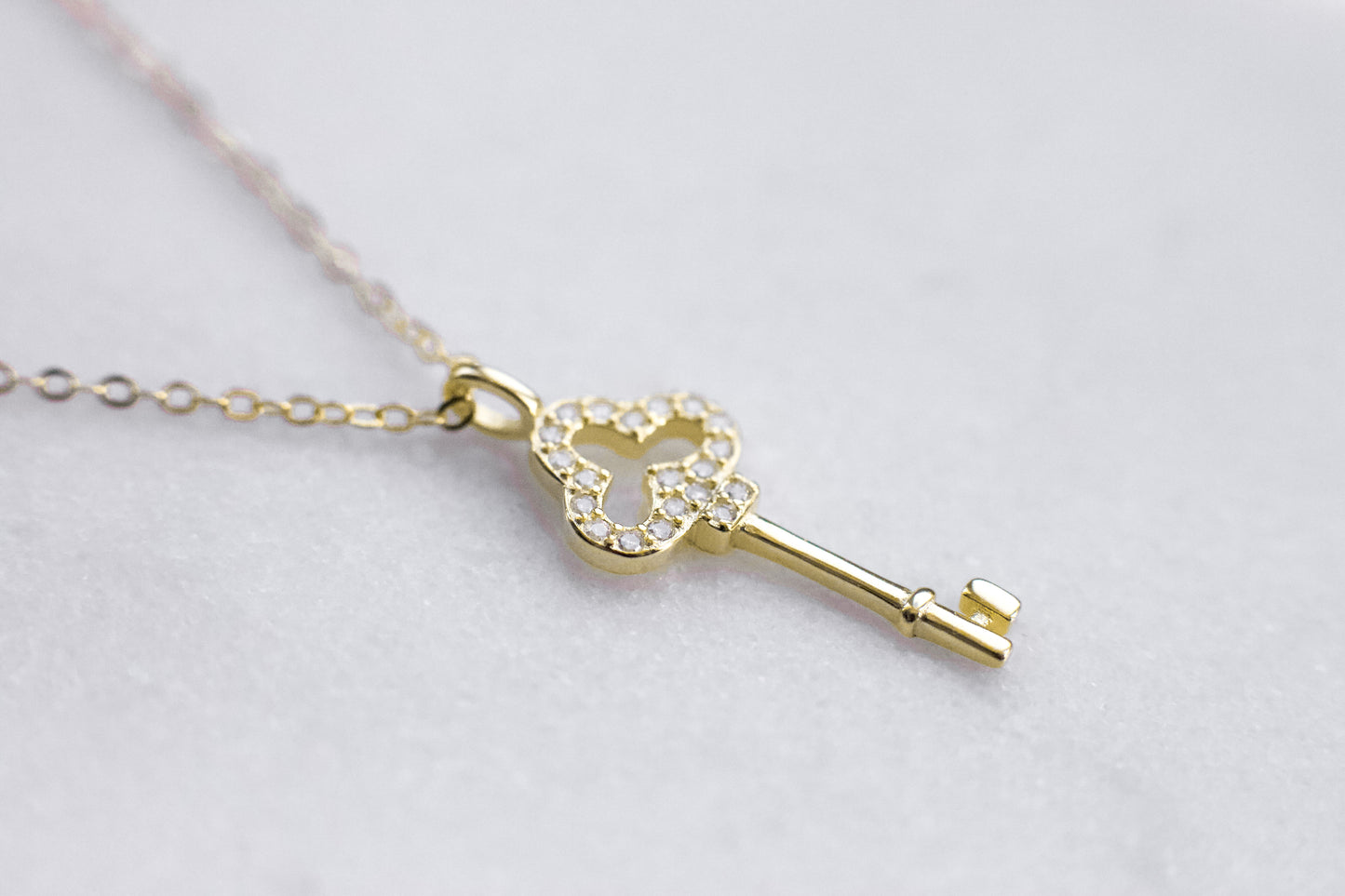 Gold Key Necklace