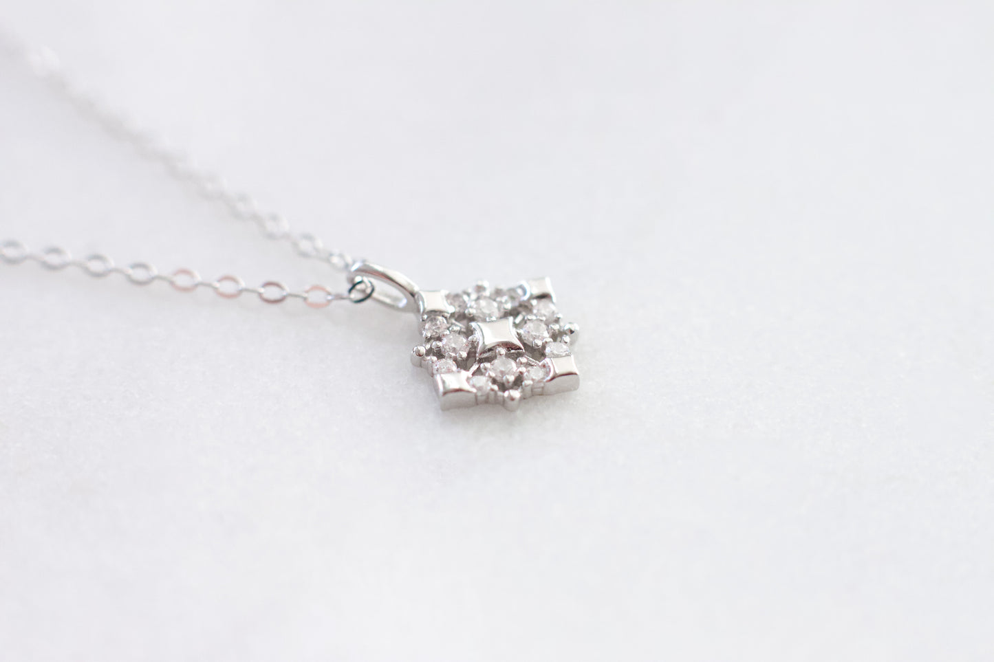 Dainty Vintage Silver Necklace