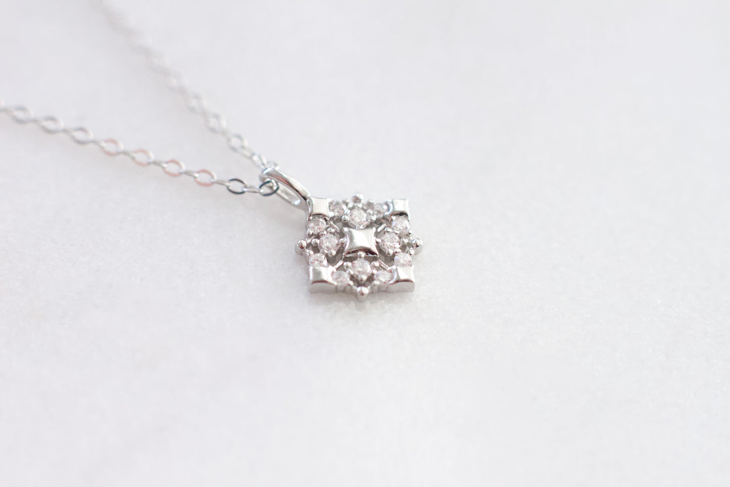 Dainty Vintage Silver Necklace