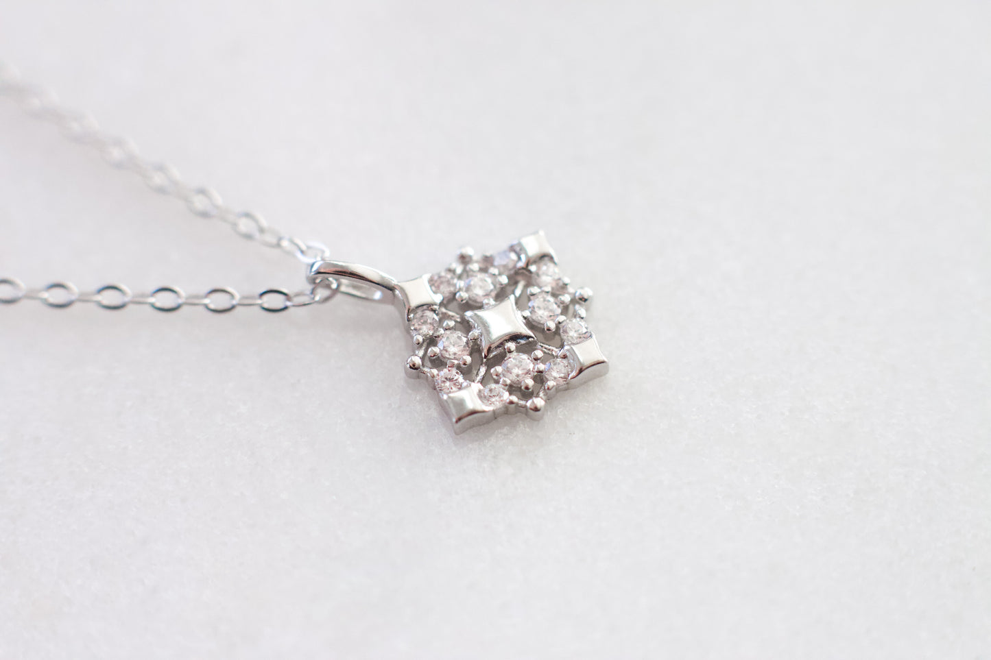 Dainty Vintage Silver Necklace