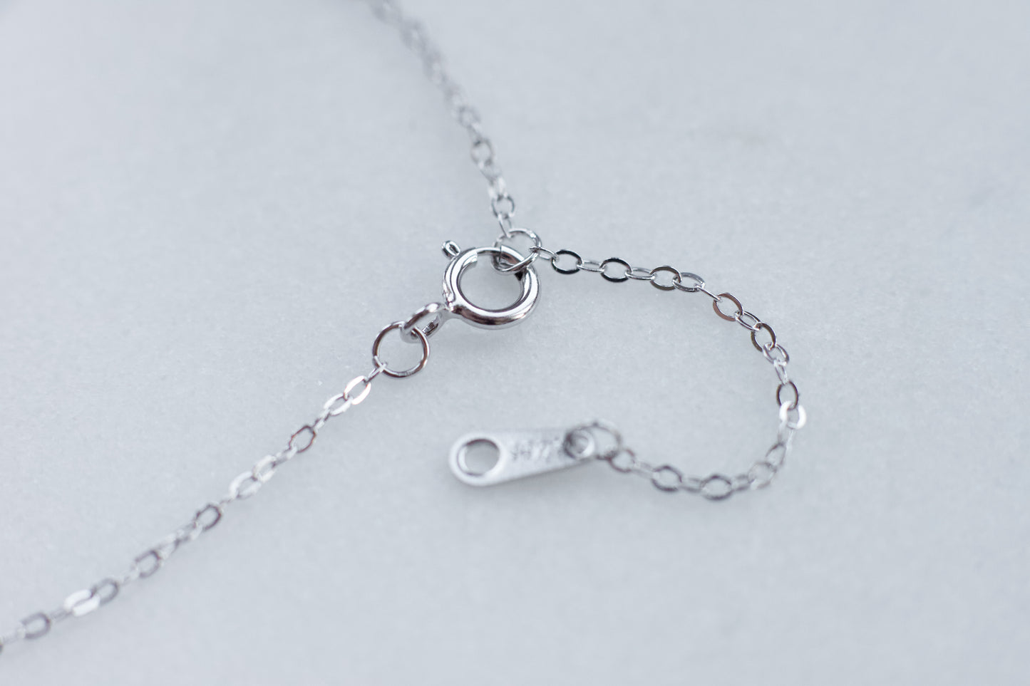 Hidden Star Necklace In Silver